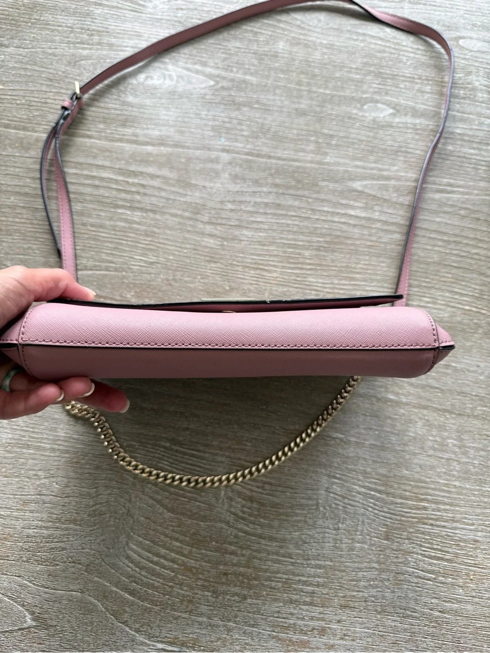 NWT Kate Spade Laurel Way Greer Crossbody Bag Dusty Peony